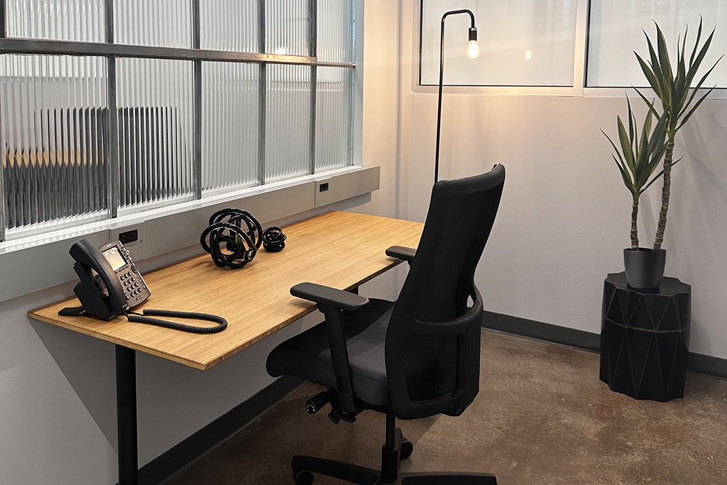 Modern office with minimalistic design