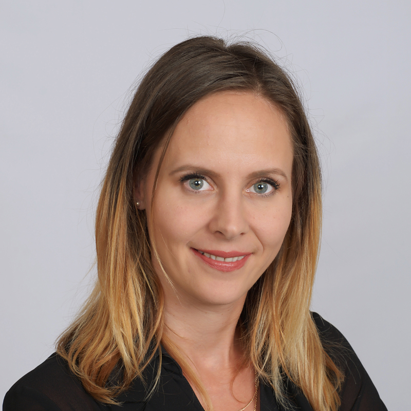 Woman with long blonde hair