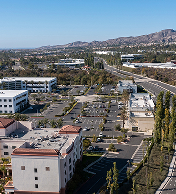 Aerial view of Foothill Ranch