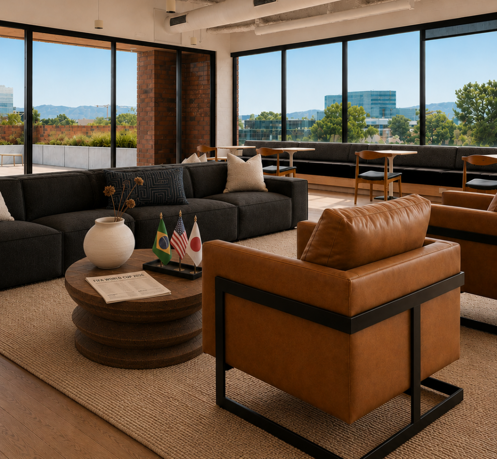 Premier Workspaces lounge area